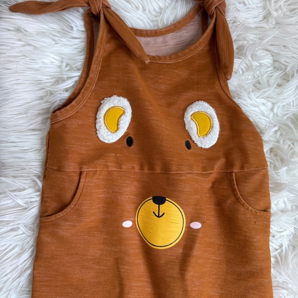 PatPat | Cute Bear Romper w/ Snaps - Picture 2 of 7